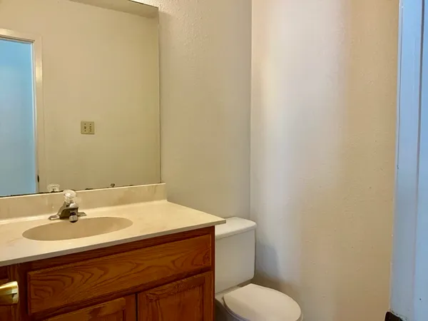 a bathroom with a sink and a toilet