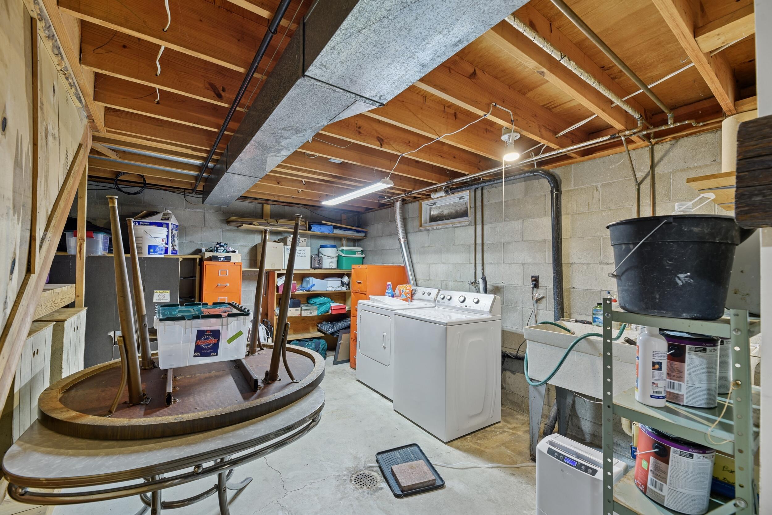 5810 Ridge Road Stevensville, MI 49127 - Photo 26 of 29 Basement Laundry Room