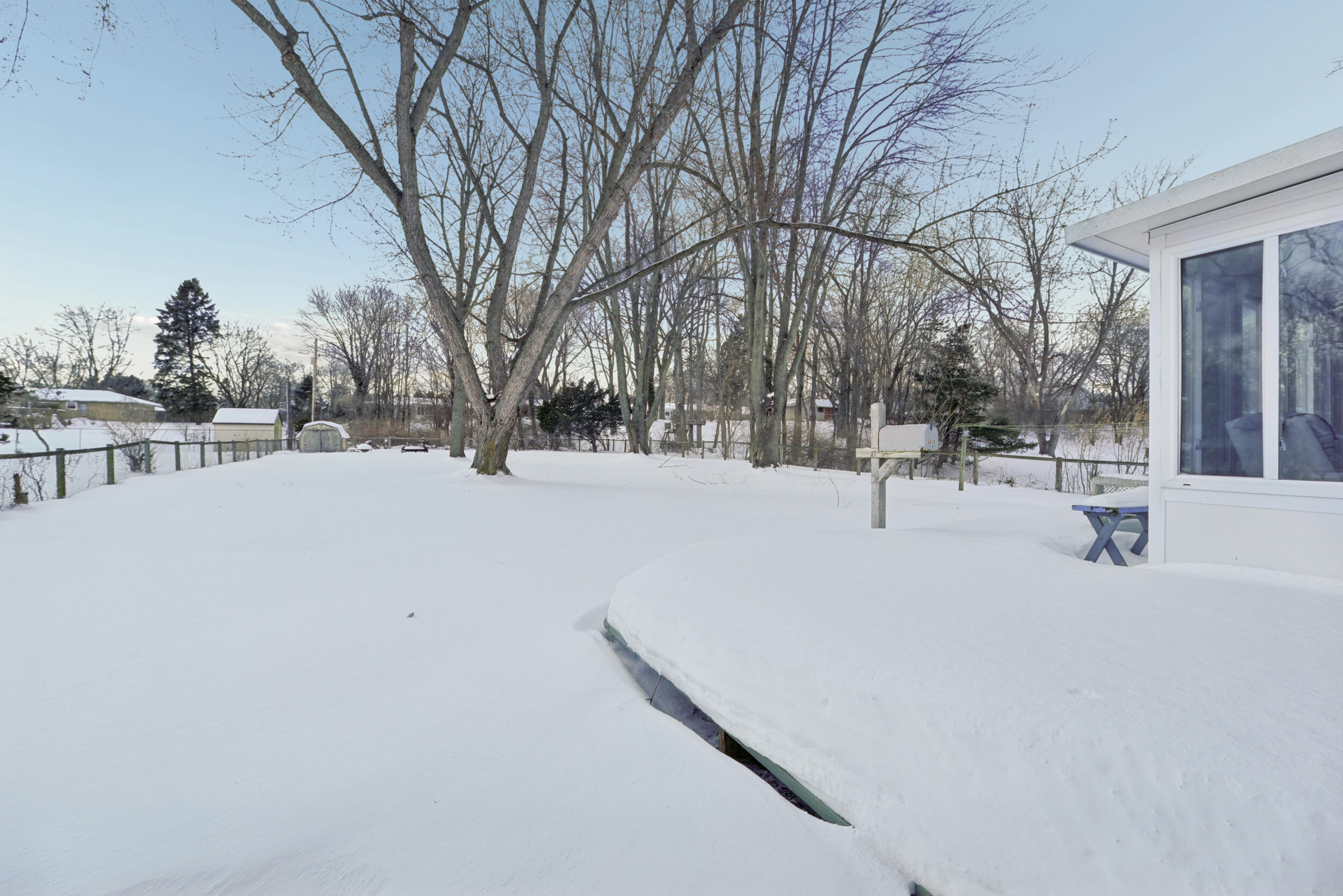 5810 Ridge Road Stevensville, MI 49127 - Photo 28 of 29 Fenced Backyard