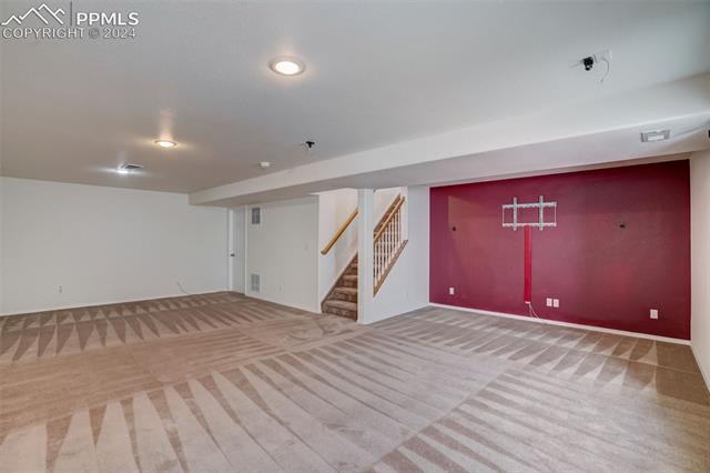 11649 Rio Secco Road Peyton, CO 80831 - Photo 24 of 42 Family room in basement