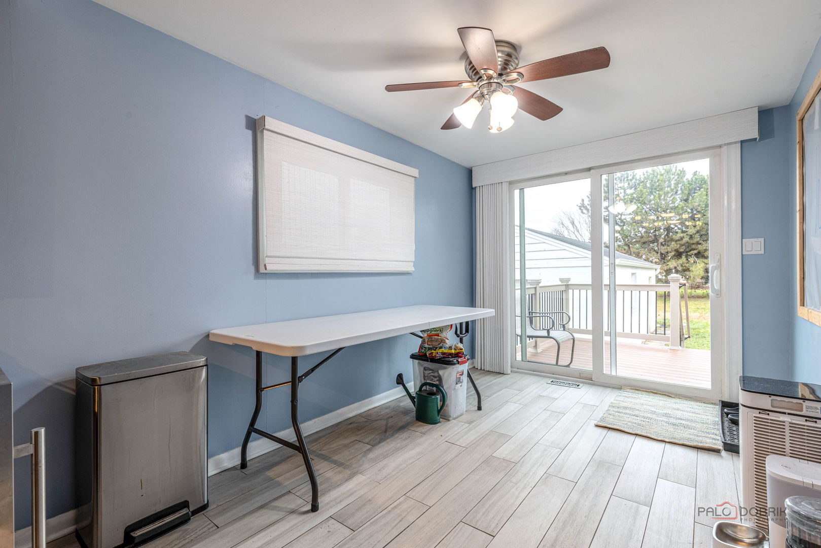 516 North Emroy Avenue Elmhurst, IL 60126 - Photo 12 of 35 a workspace with wooden floor and a window