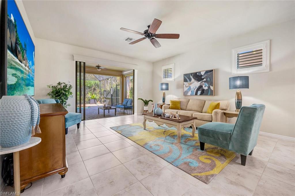 10874 Dennington Road Fort Myers, FL 33913 - Photo 7 of 40 Living Area, Sliders pocket