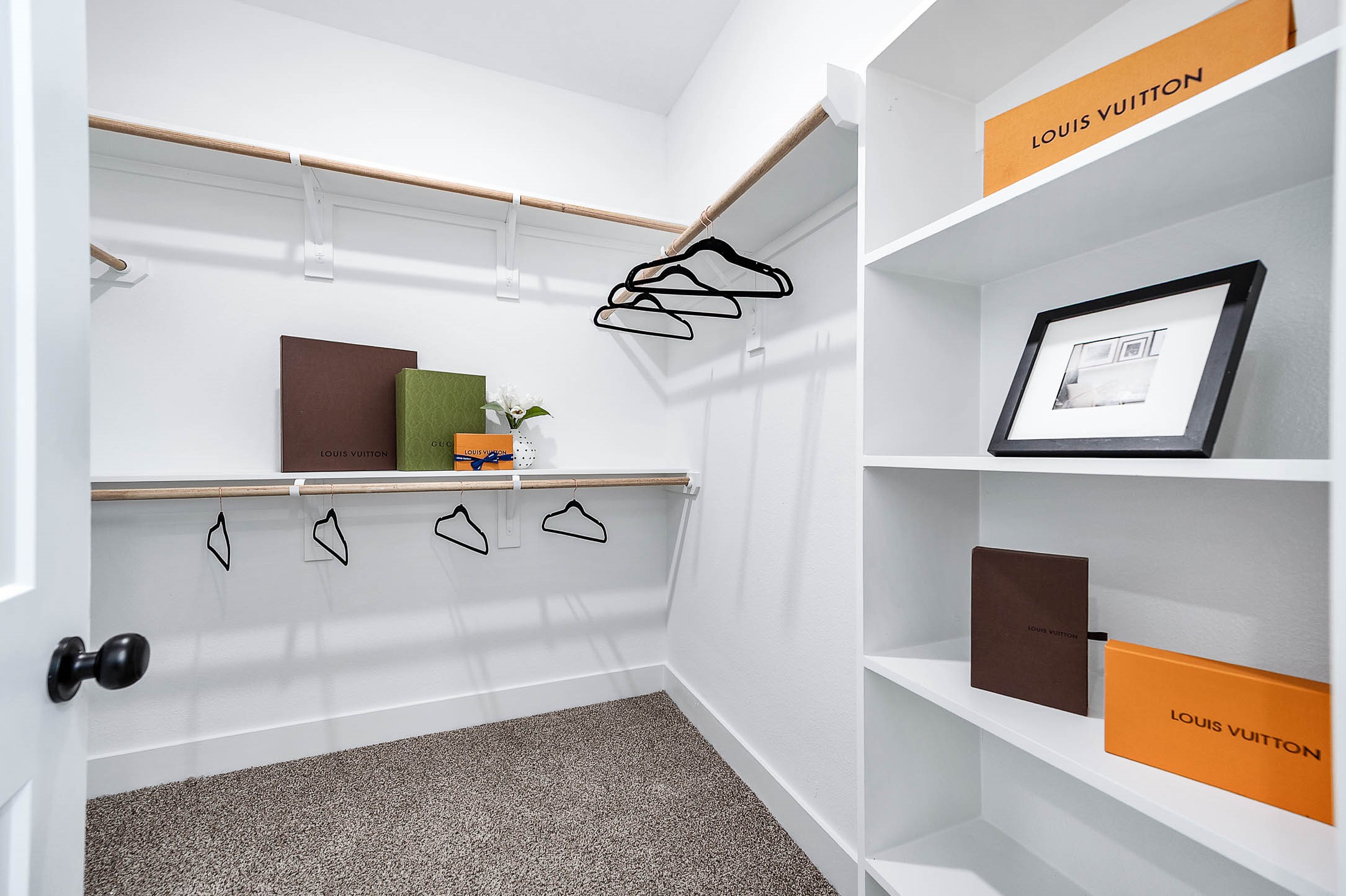 1515 Euel Street Houston, TX 77009 - Photo 30 of 34 Generously sized walk-in closet with built-in shelving and hanging space, providing both organization and convenience for everyday living.