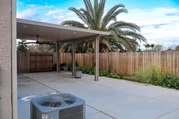 a workspace with a table and a chair