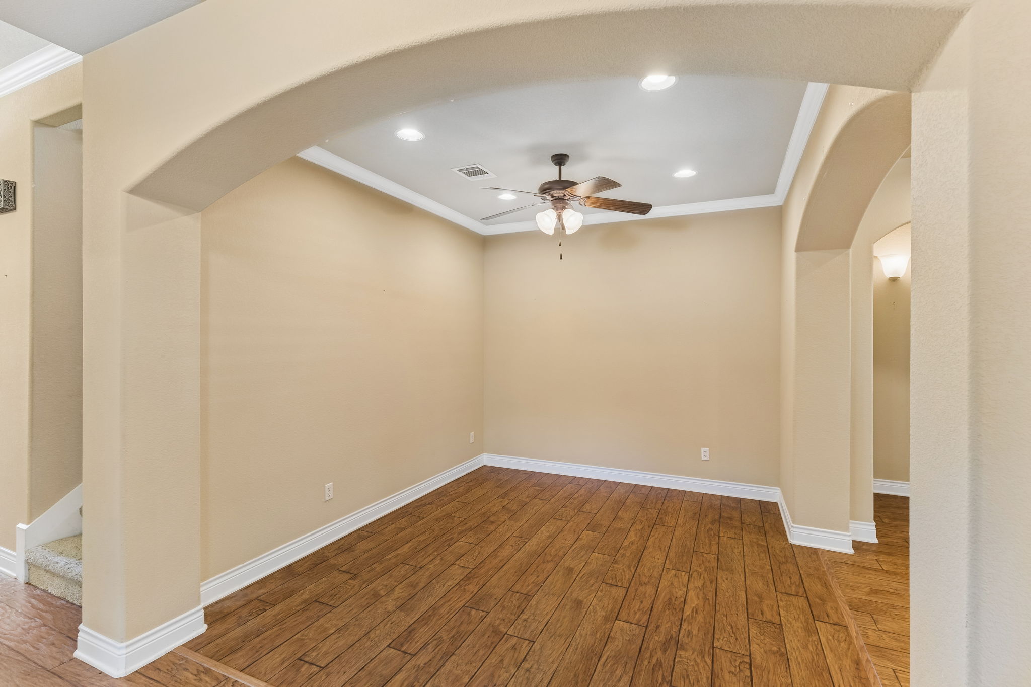4802 Hidden Springs Trail Georgetown, TX 78633 - Photo 6 of 38 Dining area opens to the living areas