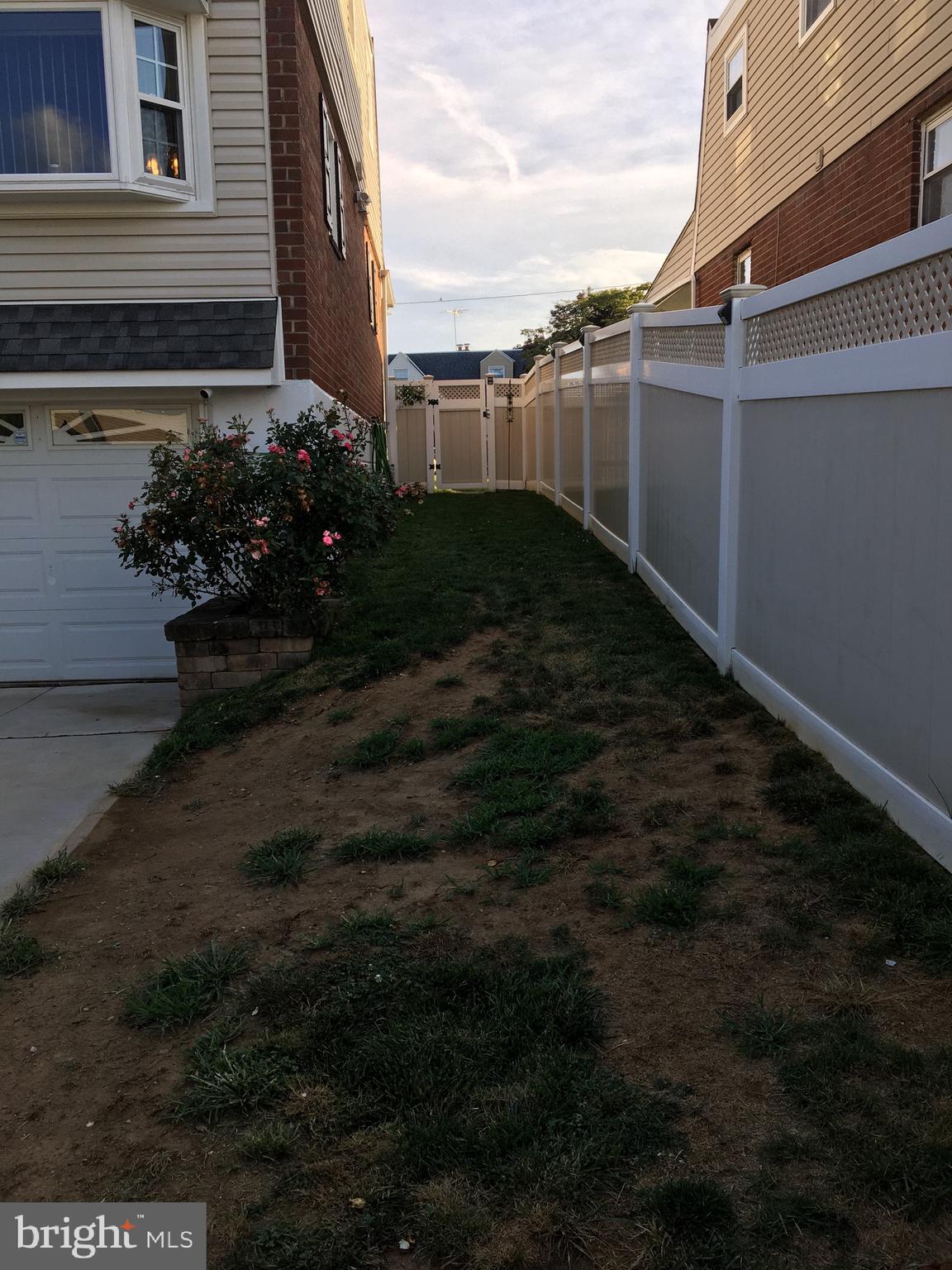3405 Holyoke Road Philadelphia, PA 19114 - Photo 31 of 51 Fully Fenced Side Yard
