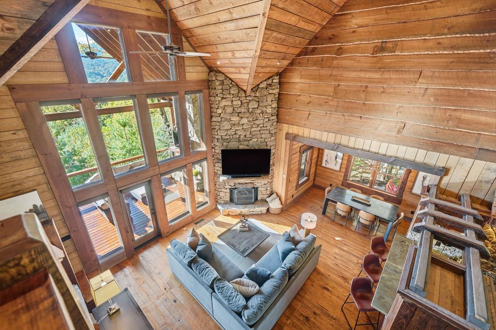 249 Settlement Road Epworth, GA 30541 - Photo 42 of 43 a living room with furniture and a fireplace