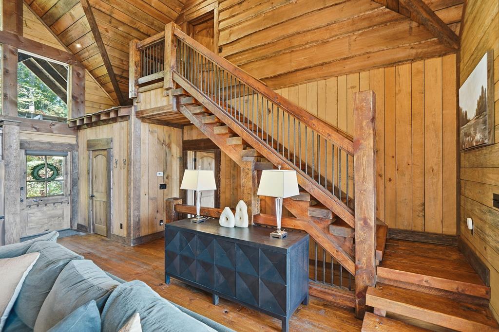 249 Settlement Road Epworth, GA 30541 - Photo 43 of 43 a view of entryway dining room and hall with wooden floor