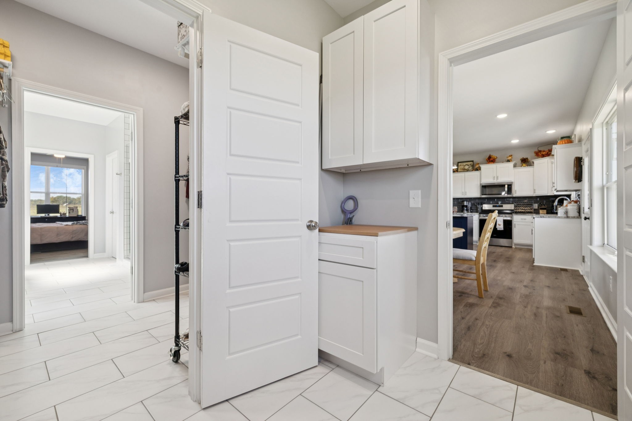 5373 East Robertson Road Orlinda, TN 37141 - Photo 22 of 57 a view of kitchen with refrigerator and cabinets