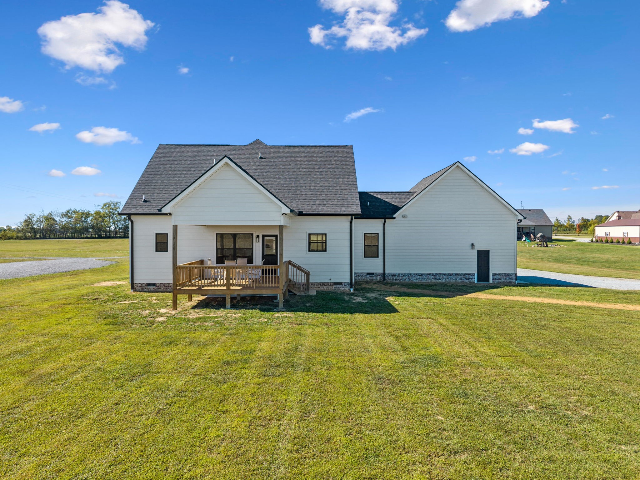 5373 East Robertson Road Orlinda, TN 37141 - Photo 51 of 57 a house view with swimming pool and garden space