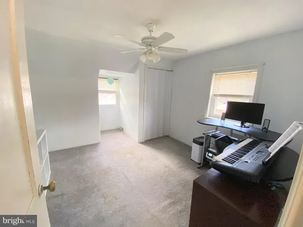 a view of workspace with a window