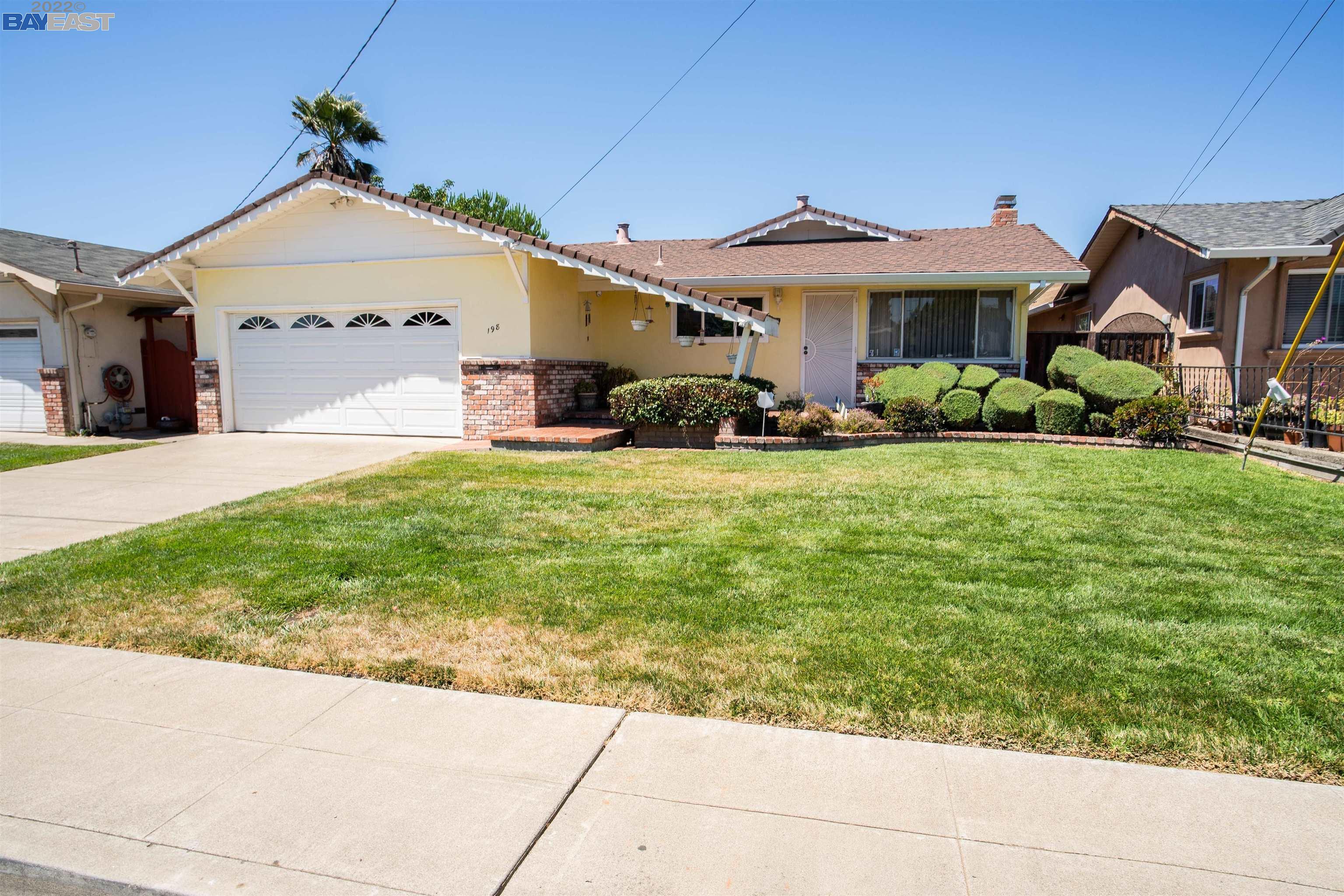 198 Teddy Drive Union City, CA 94587 - Photo 1 of 1 a front view of a house with a yard
