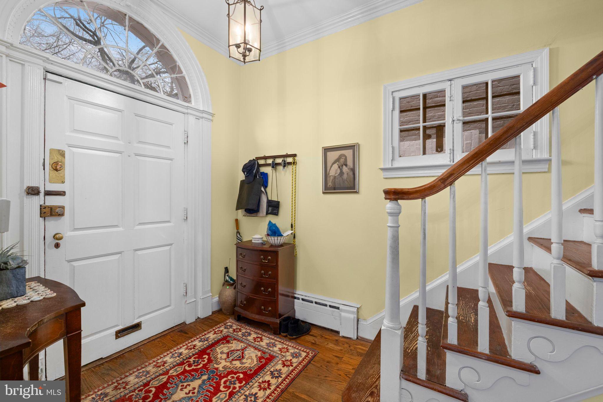 1554 34th Street Northwest Washington, DC 20007 - Photo 2 of 15 a view of entryway with a workspace