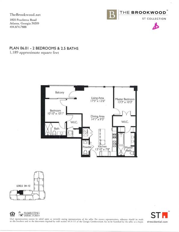 1820 Peachtree Road Northwest, Unit 811 Atlanta, GA 30309 - Photo 42 of 42 unknown
