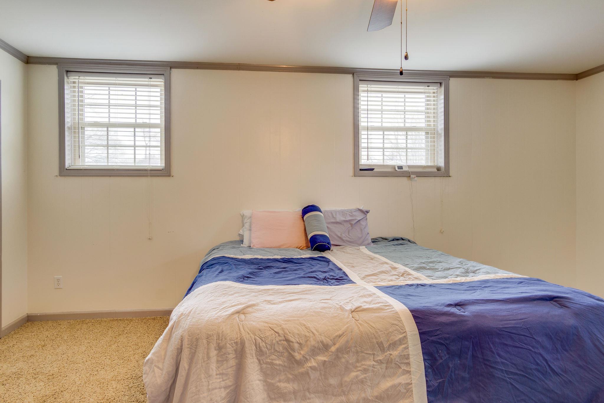 204 Stonewall Road Columbia, TN 38401 - Photo 15 of 29 Private master bedroom or guest room on the lower level with a full bath across the hall.