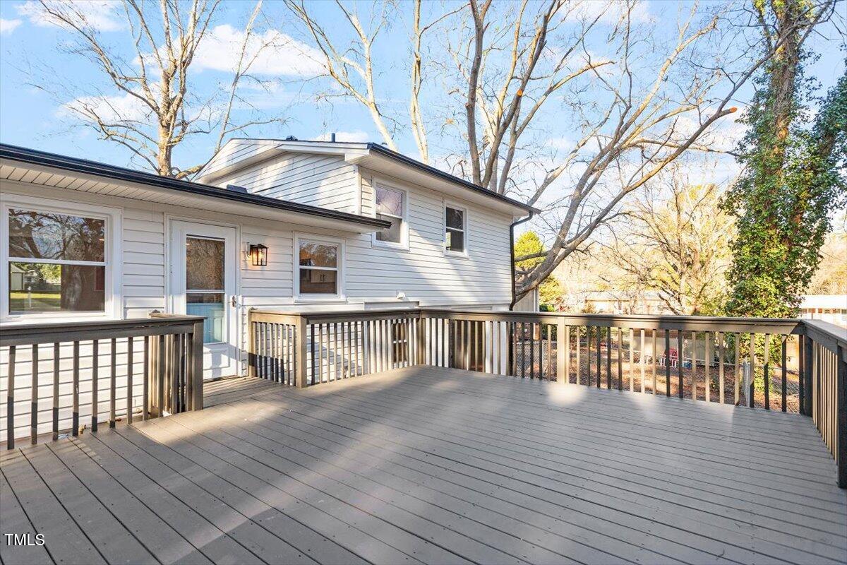1004 Helms Place Raleigh, NC 27610 - Photo 34 of 37 Back Deck