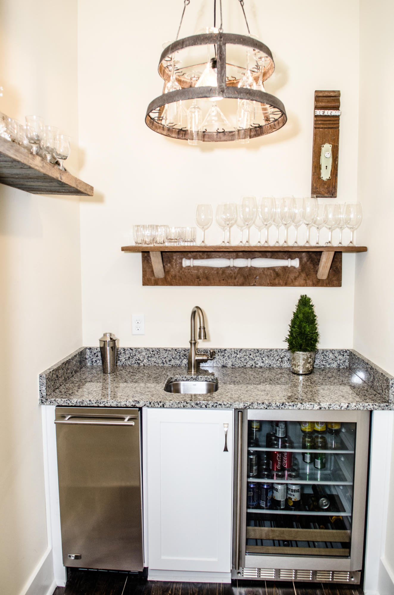 27 Rain Lily Lane Santa Rosa Beach, FL 32459 - Photo 19 of 21 a kitchen with kitchen island granite countertop a sink and a stove