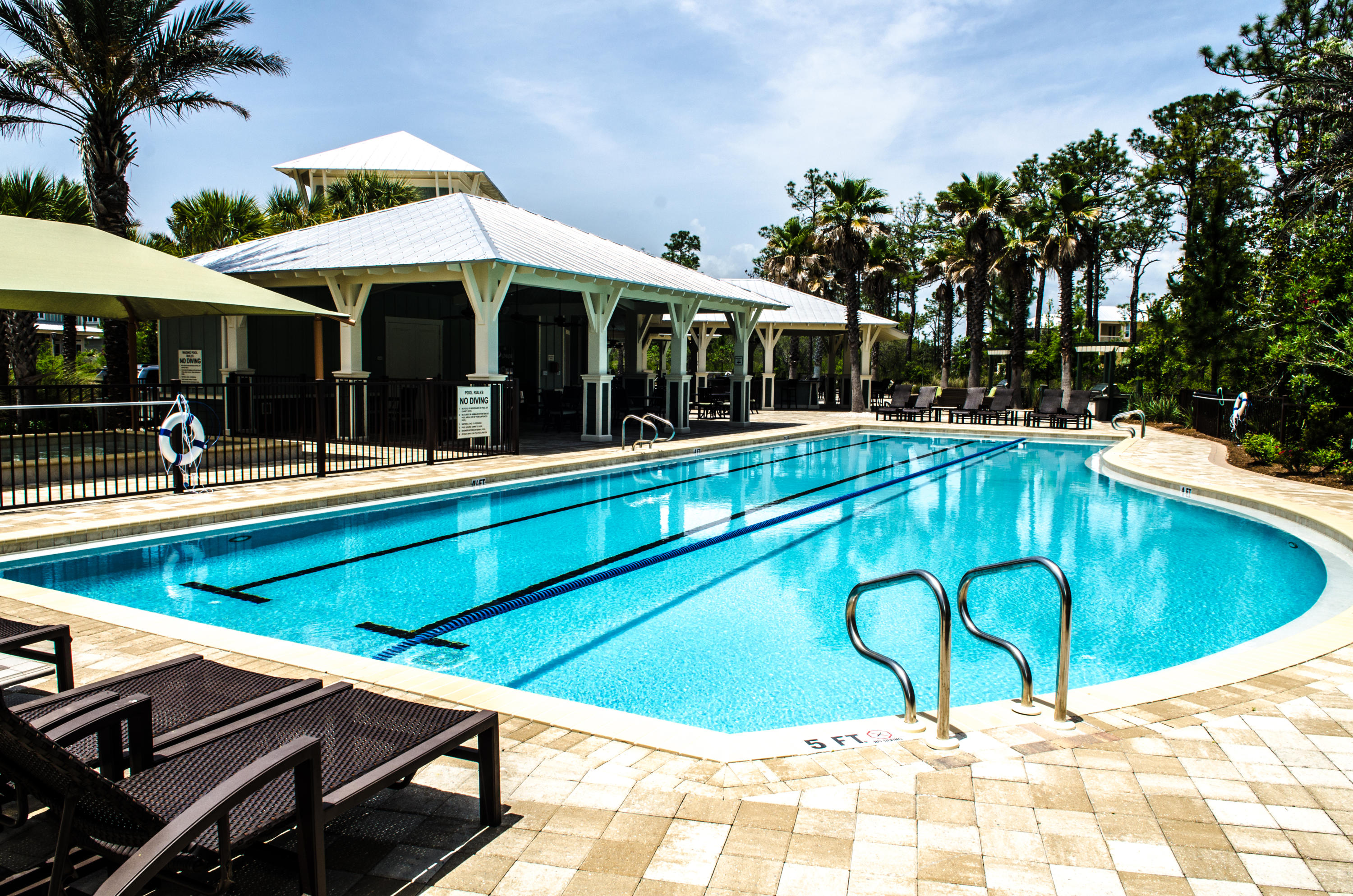 27 Rain Lily Lane Santa Rosa Beach, FL 32459 - Photo 21 of 21 a view of a patio with swimming pool table and chairs