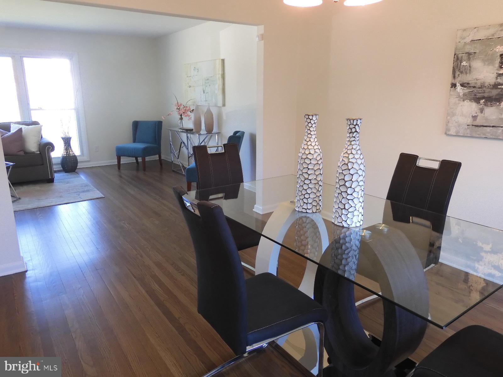 112 Kipling Road Cherry Hill, NJ 08003 - Photo 8 of 42 Dining Room Open to Living Room