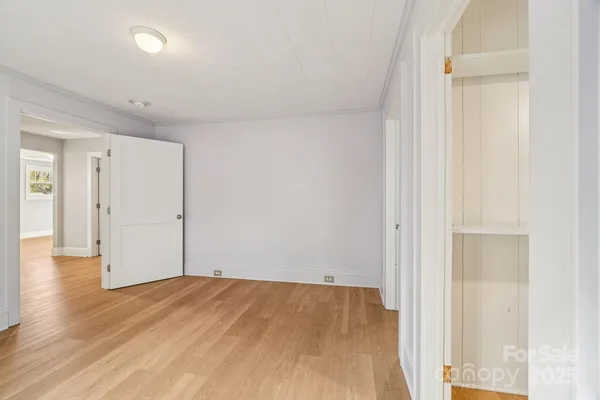 a view of empty room