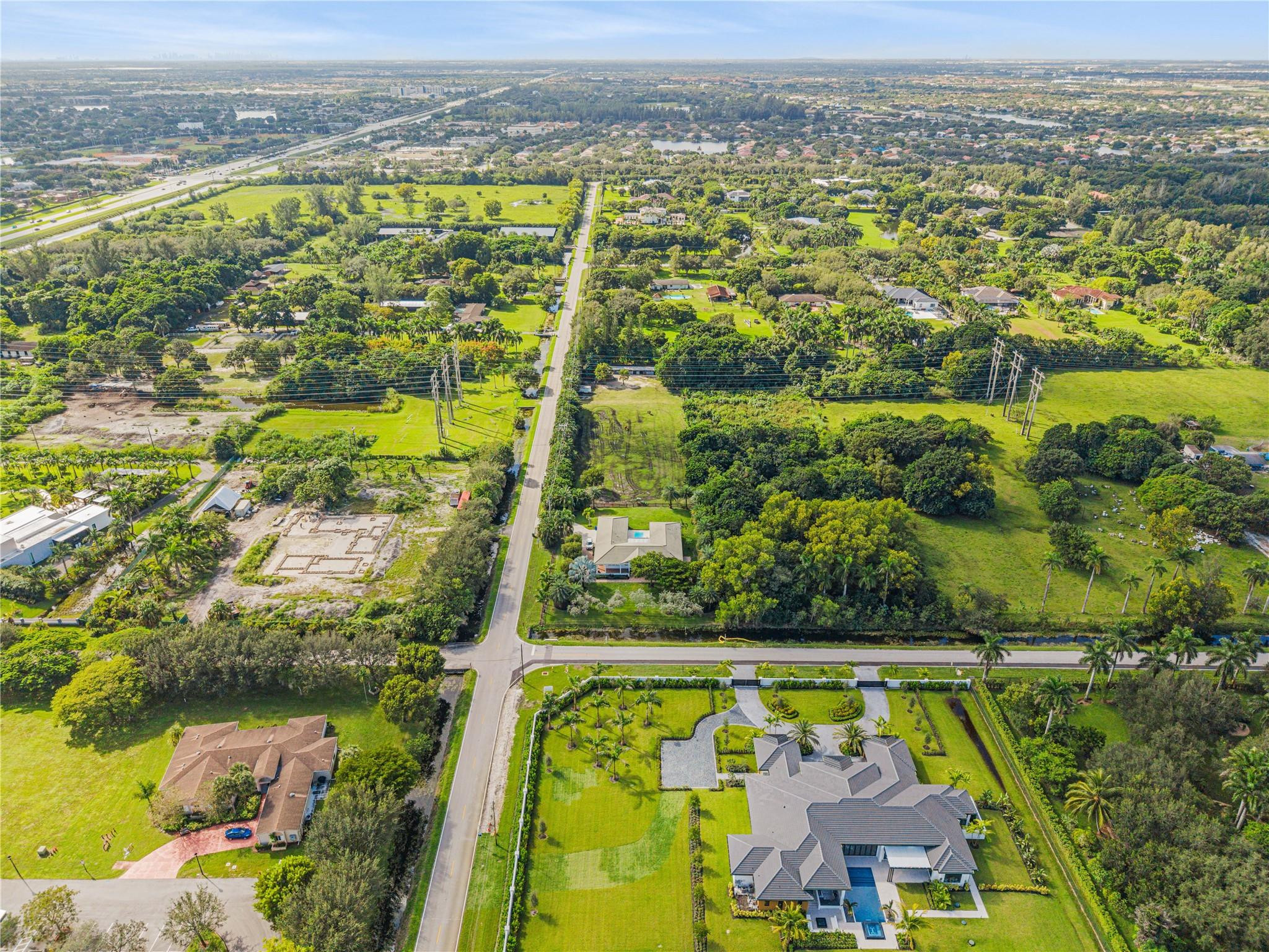 6601 Appaloosa Trail Southwest Ranches, FL 33330 - Photo 48 of 49 an aerial view of residential houses with outdoor space