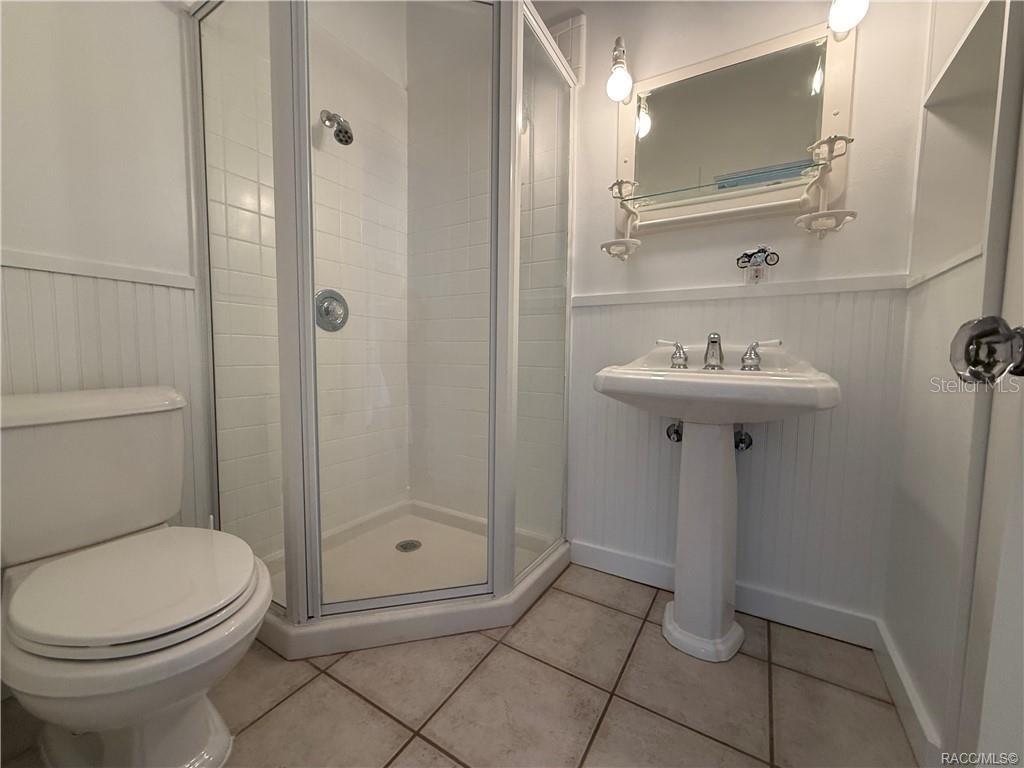 5217 Riverside Drive Yankeetown, FL 34498 - Photo 29 of 54 a bathroom with a sink a toilet and shower