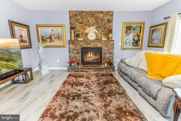 a view of a living room