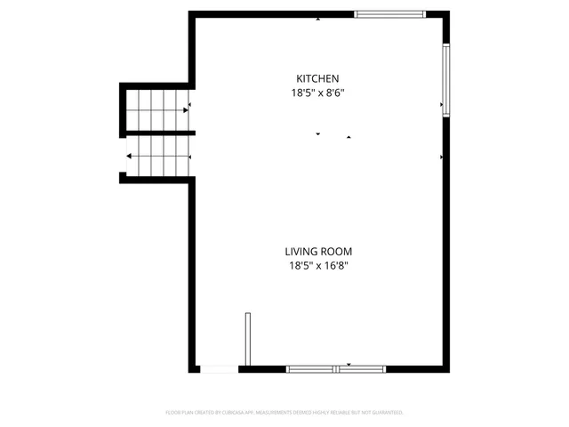 a picture of a bench in a white wall