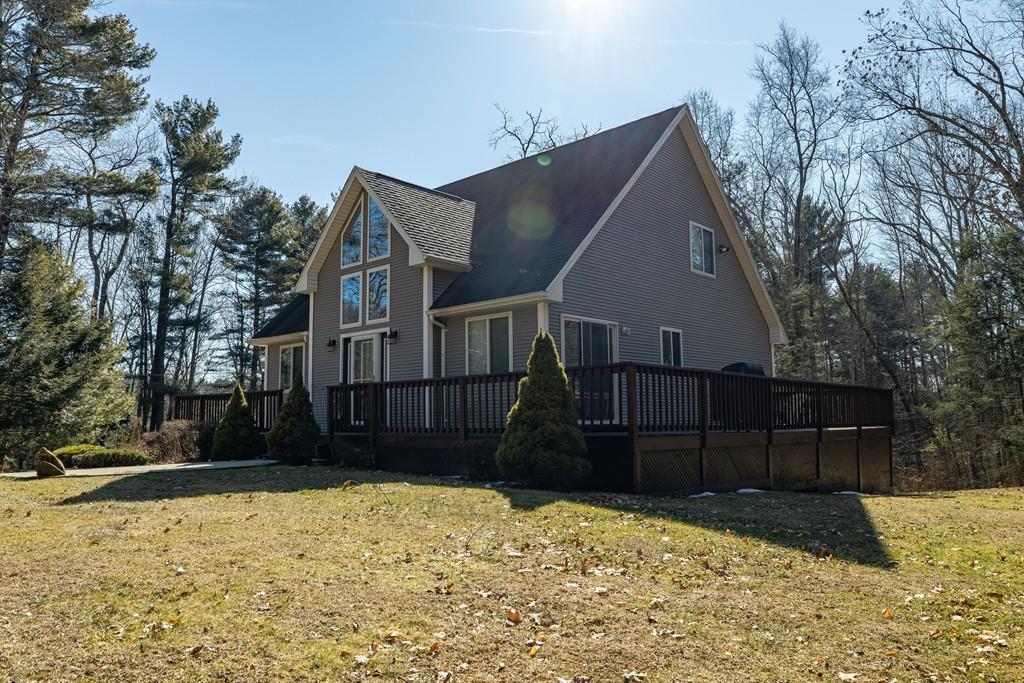 64 Leno Road Holland, MA 01521 - Photo 36 of 36 a view of a backyard of the house