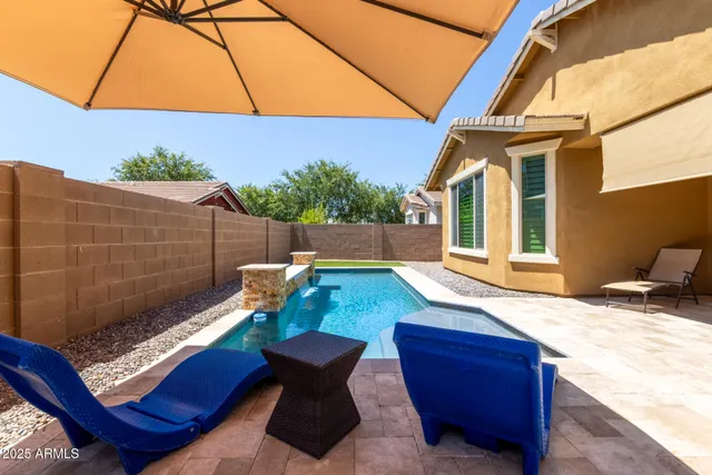 a kitchen with lots of counter top space
