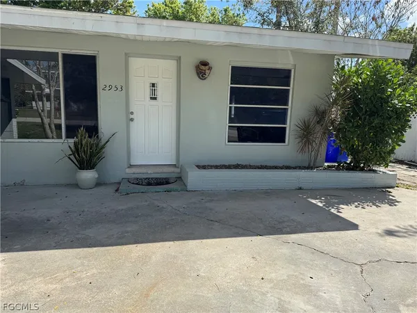 a house with a outdoor space