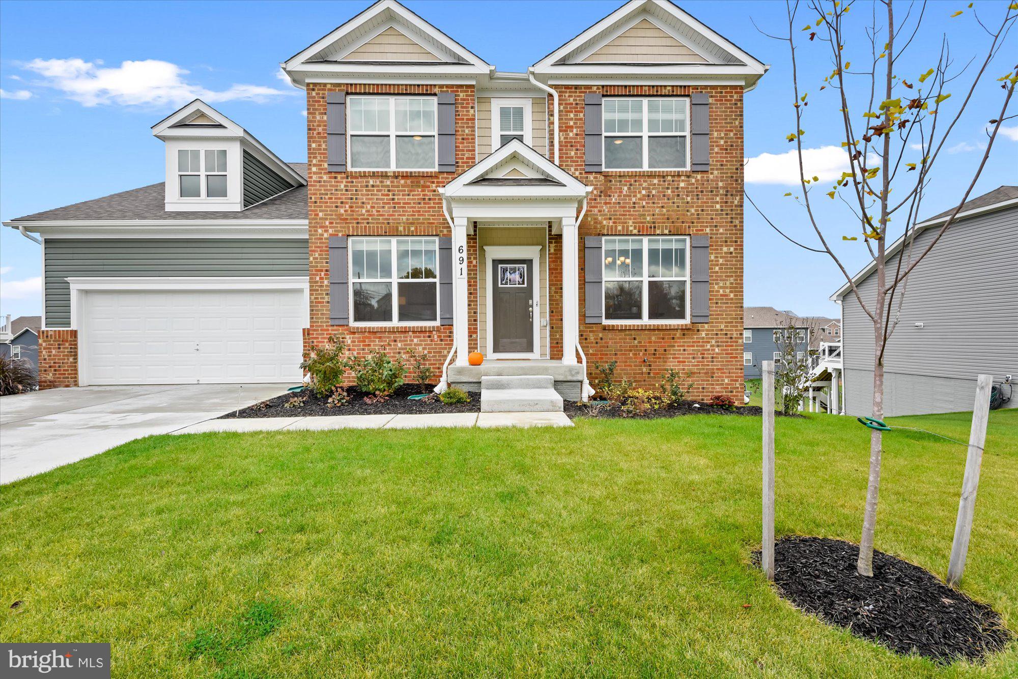 691 Stonegate Road Westminster, MD 21157 - Photo 2 of 36 Fantastic brick front Concord model.