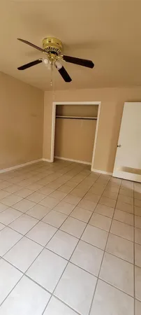 a view of a garage