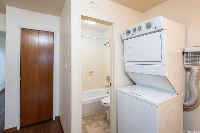 a view of a building with a swimming pool