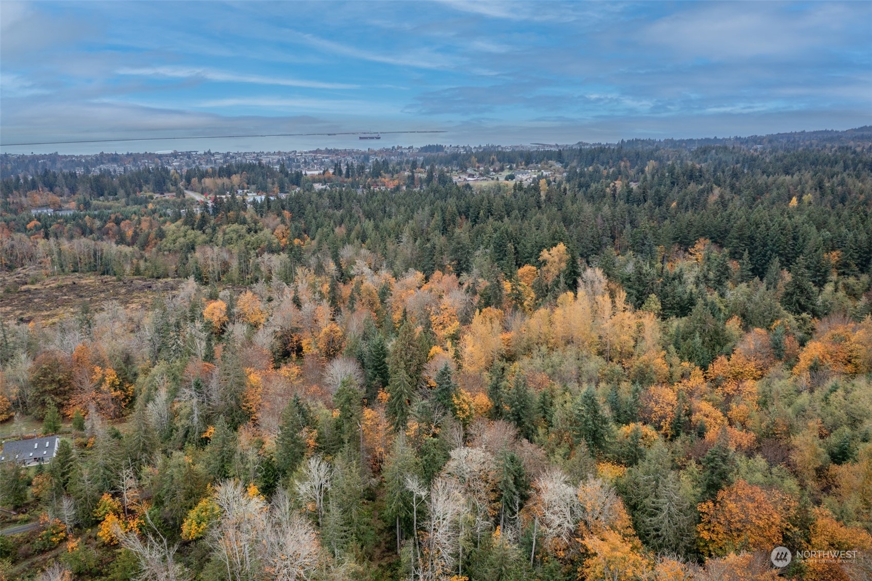 677 Fors Road Port Angeles, WA 98363 - Photo 10 of 40 a view of a city and mountains
