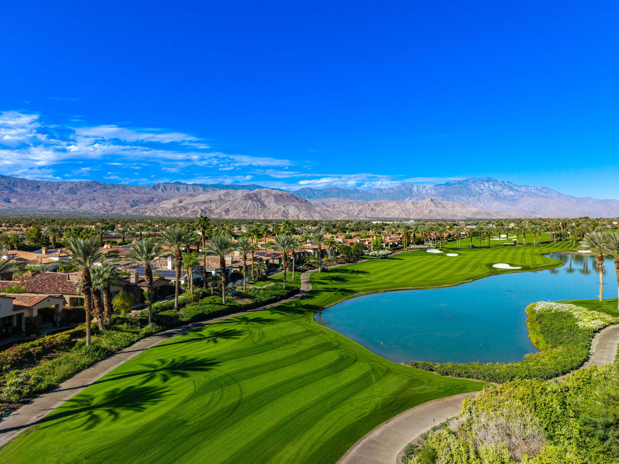 75836 Via Cortona Indian Wells, CA 92210 - Photo 11 of 113 a view of a city with mountains in the background