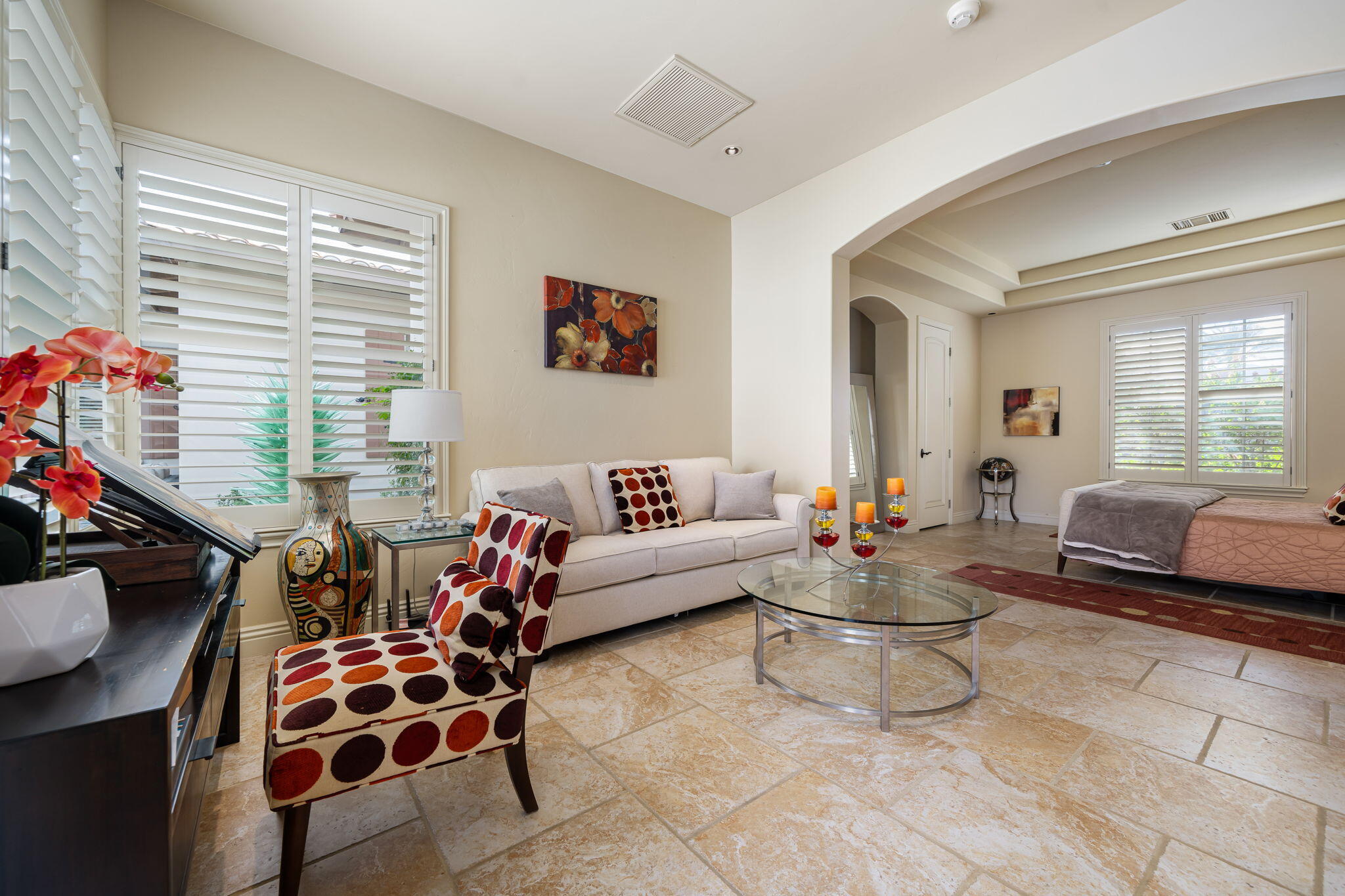 75836 Via Cortona Indian Wells, CA 92210 - Photo 72 of 113 a living room with furniture and a window