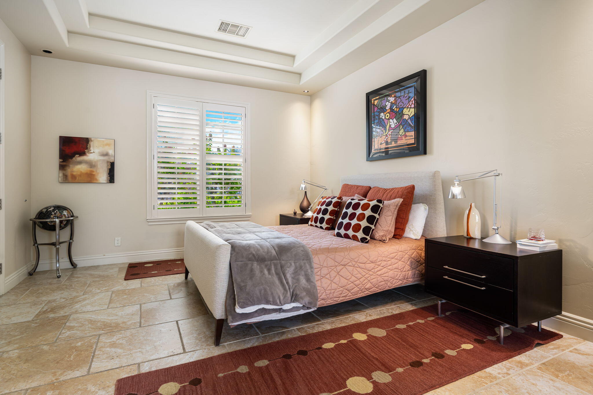 75836 Via Cortona Indian Wells, CA 92210 - Photo 74 of 113 a bedroom with a bed and a desk