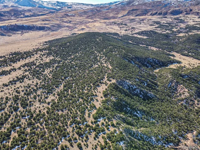 a view of city and mountain