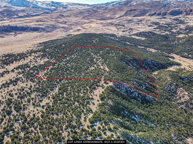 a view of city and mountain