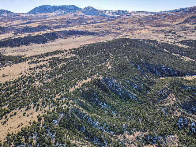 a view of city and mountain