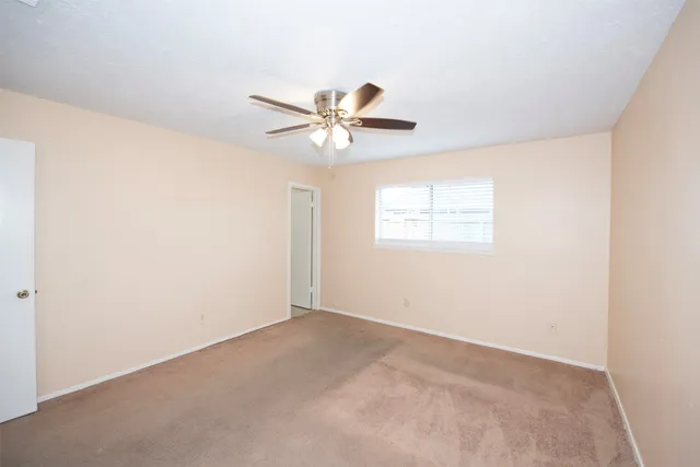 a close view of closet