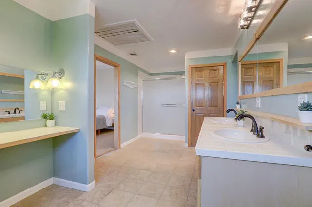 a view of a back yard of the house