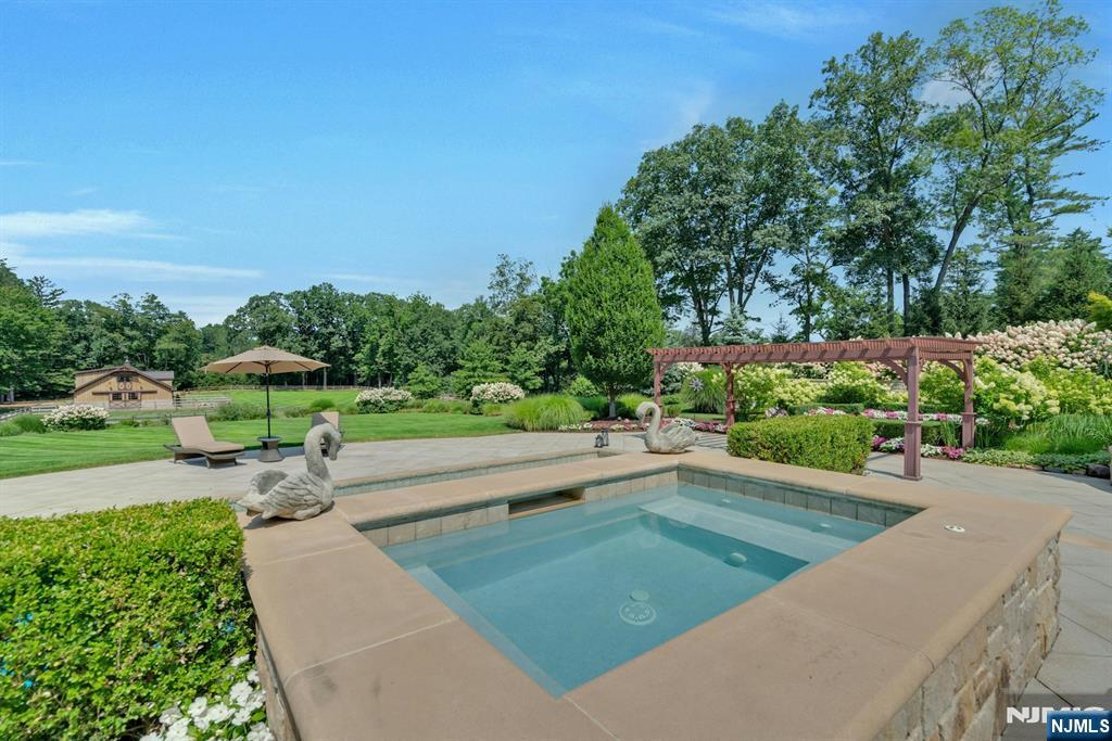 123 East Saddle River Road Saddle River, NJ 07458 - Photo 13 of 50 a view of a swimming pool with a patio