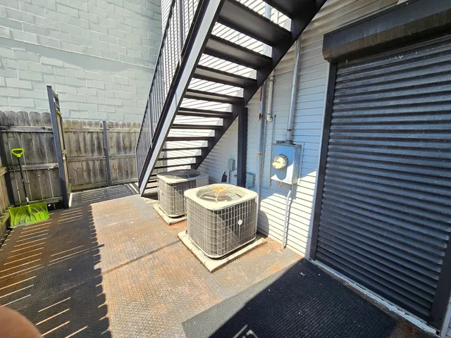 a view of outdoor space and deck