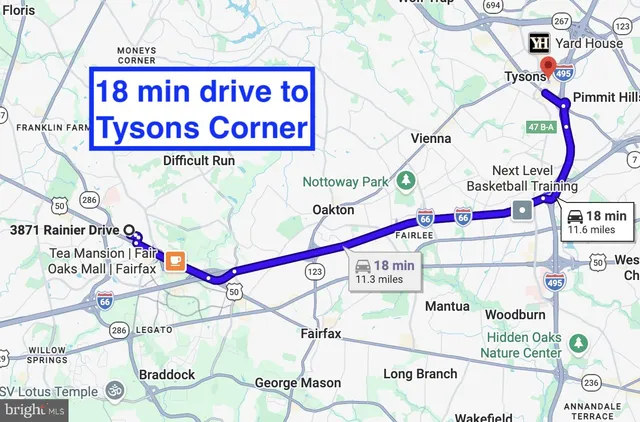 $1,159,000 | 3871 Rainier Drive, Fairfax, VA 22033