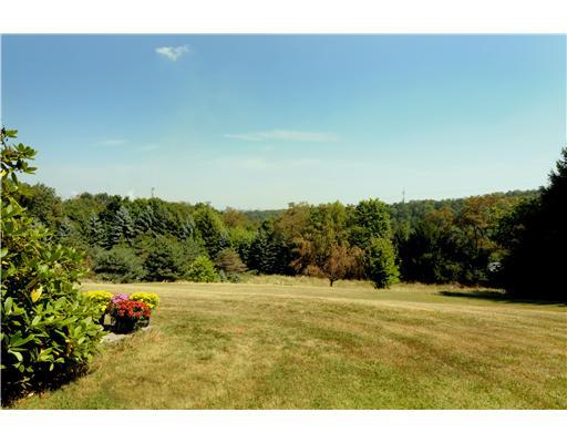 227 Moores Road Aliquippa, PA 15001 - Photo 3 of 18 View. Wonderful view from the front looking over the mowed 4 acres lots of sky