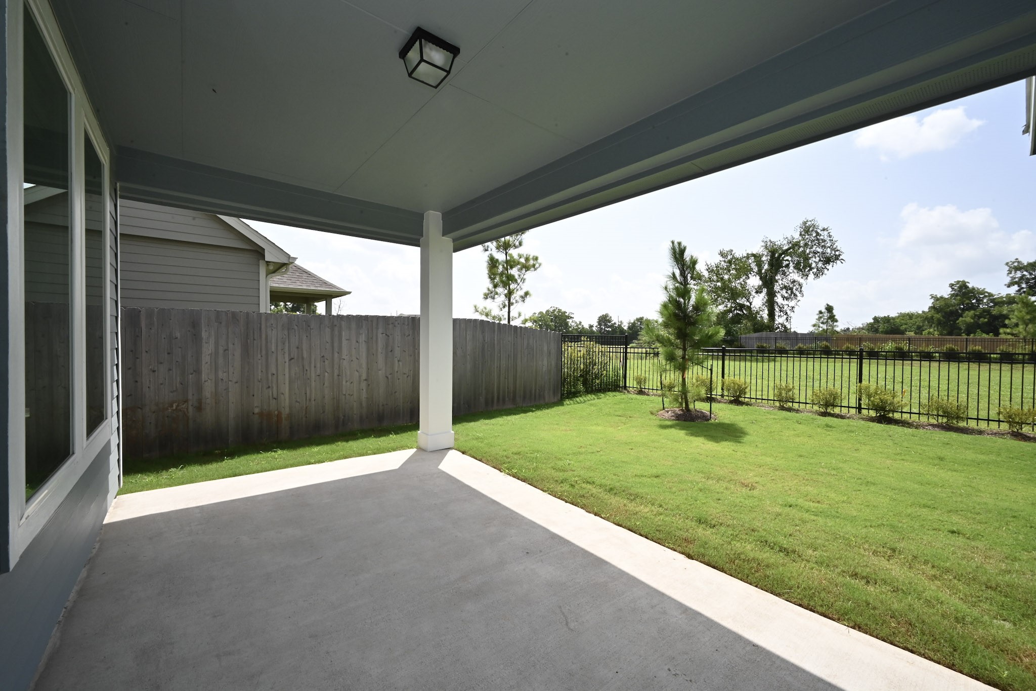 33019 School Hl Road Fulshear, TX 77441 - Photo 34 of 38 a view of a back yard