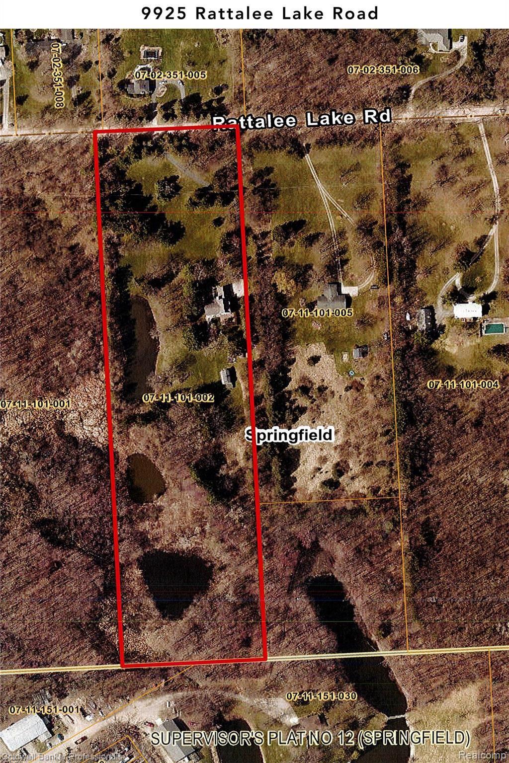 9925 Rattalee Lake Road Clarkston, MI 48348 - Photo 51 of 51 property-line.jpg