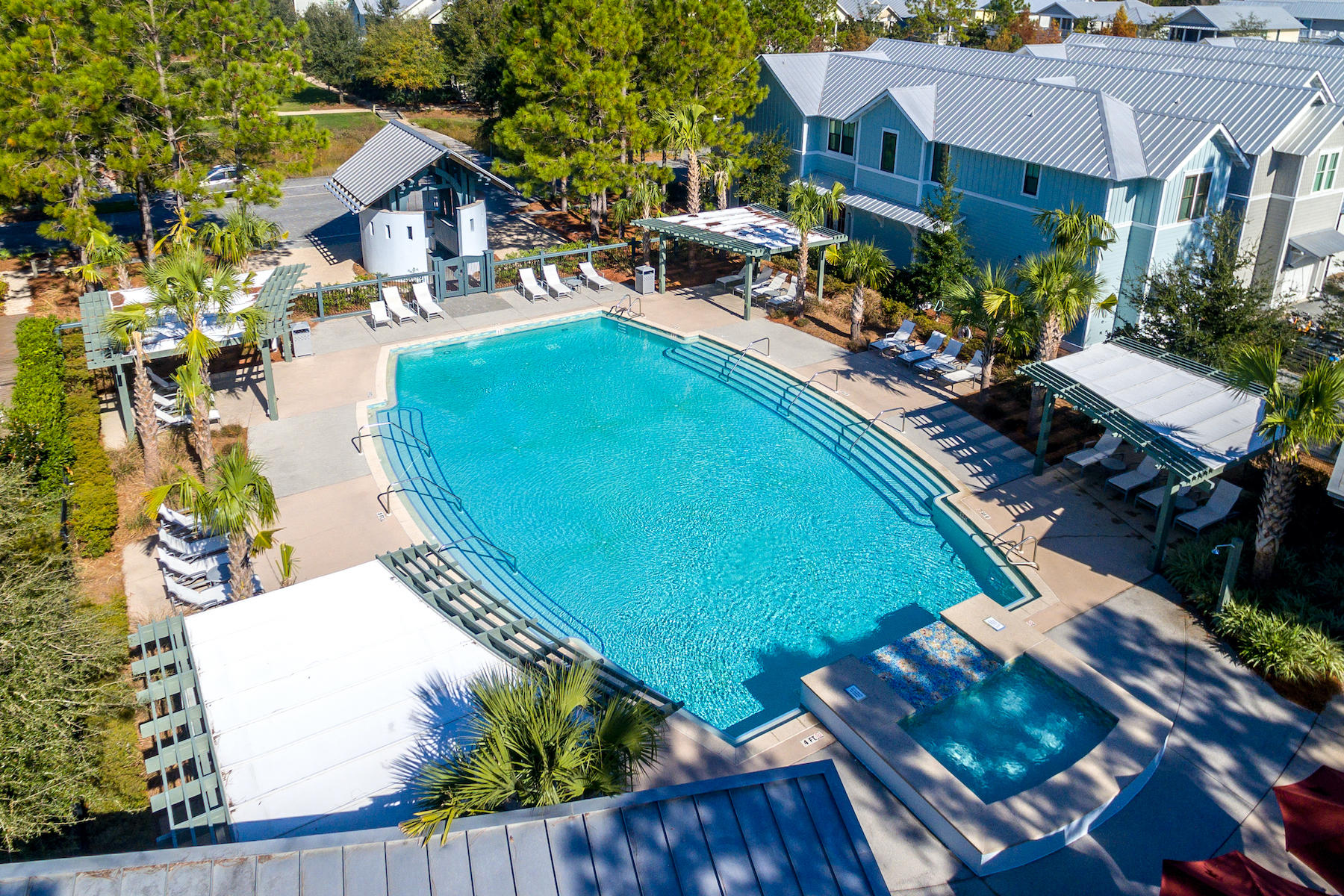 134 Sunflower Street Santa Rosa Beach, FL 32459 - Photo 71 of 72 Royal Fern Way Pool Drone-20